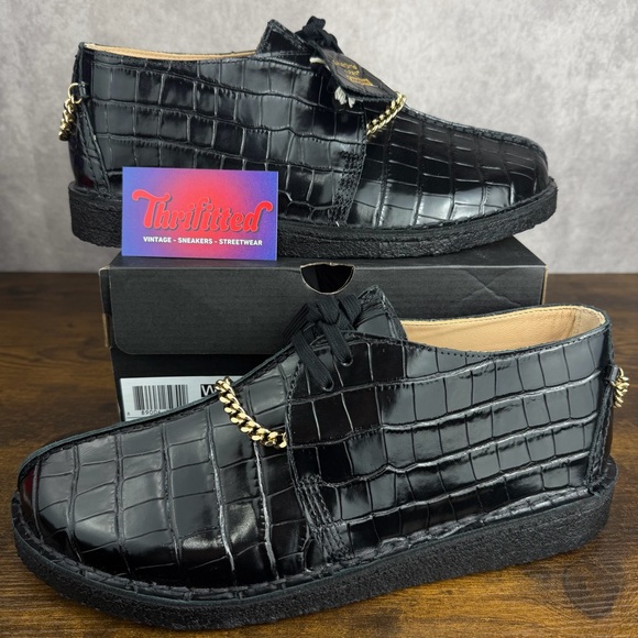 NEW Supreme Clarks Originals Desert Trek Martine Rose Black Size 12 US 26180294